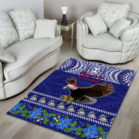 American Samoa Christmas Area Rug Manuia le Kerisimasi Polynesian Tribal LT9 - Polynesian Pride