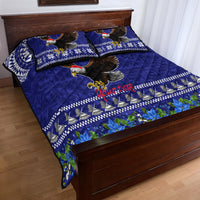 Personalised American Samoa Christmas Quilt Bed Set Manuia le Kerisimasi Polynesian Tribal LT9 - Polynesian Pride