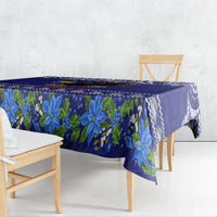 Personalised American Samoa Christmas Tablecloth Manuia le Kerisimasi Polynesian Tribal LT9 - Polynesian Pride