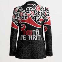 Aotearoa Toitu Te Tiriti Blazer New Zealand Stand Together Stand Stronger - Polynesian Pride