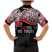Aotearoa Toitu Te Tiriti Family Matching Mermaid Dress and Hawaiian Shirt New Zealand Stand Together Stand Stronger LT9 - Polynesian Pride