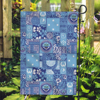 Federated States of Micronesia Merry Christmas Garden Flag Pacific Patchwork Xmas Vibes - Polynesian Pride