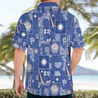 Marshall Islands Merry Christmas Hawaiian Shirt Pacific Patchwork Xmas Vibes - Polynesian Pride