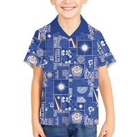 Marshall Islands Merry Christmas Hawaiian Shirt Pacific Patchwork Xmas Vibes - Polynesian Pride