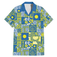 Palau Ungil Kurismas Family Matching Mermaid Dress and Hawaiian Shirt Pacific Patchwork Xmas Vibes - Polynesian Pride