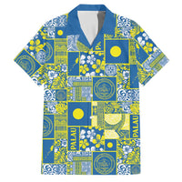 Palau Ungil Kurismas Family Matching Mermaid Dress and Hawaiian Shirt Pacific Patchwork Xmas Vibes - Polynesian Pride