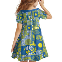 Palau Ungil Kurismas Family Matching Tank Maxi Dress and Hawaiian Shirt Pacific Patchwork Xmas Vibes - Polynesian Pride
