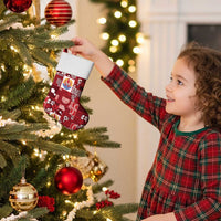 Tahiti Oaoa I Teie Noera Christmas Stocking Pacific Patchwork Xmas Vibes - Polynesian Pride