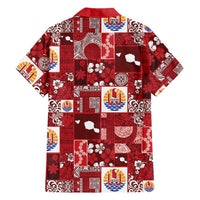 Tahiti Oaoa I Teie Noera Family Matching Long Sleeve Bodycon Dress and Hawaiian Shirt Pacific Patchwork Xmas Vibes LT9 - Polynesian Pride