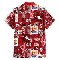 Tahiti Oaoa I Teie Noera Family Matching Puletasi and Hawaiian Shirt Pacific Patchwork Xmas Vibes LT9 - Polynesian Pride