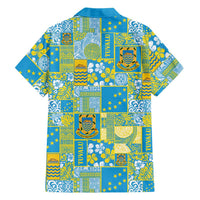 Tuvalu Manuia te Kilisimasi Family Matching Summer Maxi Dress and Hawaiian Shirt Pacific Patchwork Xmas Vibes - Polynesian Pride