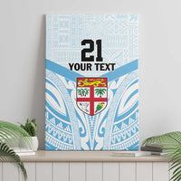 Fiji Football Custom Canvas Wall Art Bula Boys Go Champions LT9 - Polynesian Pride
