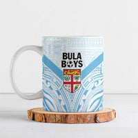 Fiji Football Custom Ceramic Mug Bula Boys Go Champions - Polynesian Pride