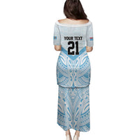 Fiji Football Custom Family Matching Puletasi and Hawaiian Shirt Bula Boys Go Champions