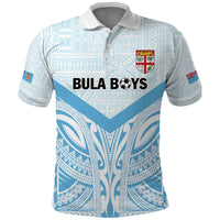 Fiji Football Custom Polo Shirt Bula Boys Go Champions