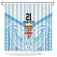 Fiji Football Custom Shower Curtain Bula Boys Go Champions