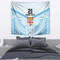 Fiji Football Custom Tapestry Bula Boys Go Champions