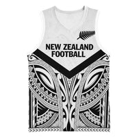 New Zealand Football Custom Basketball Jersey All White Fern Go Champions LT9 Unisex White - Polynesian Pride
