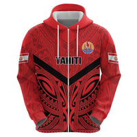 Tahiti Football Custom Zip Hoodie Toa Aito Go Champions