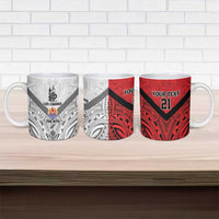 New Caledonia-Tahiti Football Custom Ceramic Mug Together Go Champions - Polynesian Pride