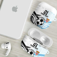 New Zealand-Fiji Football Custom AirPods Case Together Go Champions - Polynesian Pride