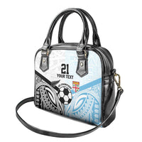 New Zealand-Fiji Football Custom Shoulder Handbag Together Go Champions