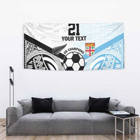 New Zealand-Fiji Football Custom Tapestry Together Go Champions