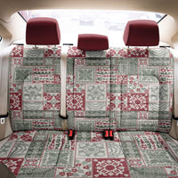 Mele Kalikimaka Hawaii Christmas Back Car Seat Cover Aloha Spirit with Hawaiian Quilt Pattern - Polynesian Pride