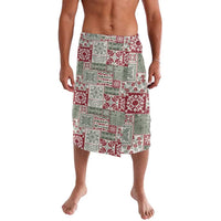 Mele Kalikimaka Hawaii Christmas Lavalava Aloha Spirit with Hawaiian Quilt Pattern - Polynesian Pride