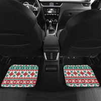 Mele Kalikimaka Hawaii Christmas Car Mats Hawaiian Quilt Pattern Style - Polynesian Pride