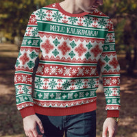 Mele Kalikimaka Hawaii Christmas Ugly Christmas Sweater Hawaiian Quilt Pattern Style - Polynesian Pride