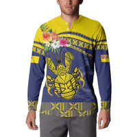 Niue Coconut Crab Button Sweatshirt Rock of Polynesia