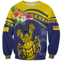Niue Coconut Crab Sweatshirt Rock of Polynesia