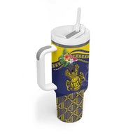 Niue Coconut Crab Tumbler With Handle Rock of Polynesia