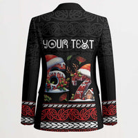 Aotearoa Six Seven Personalized Blazer New Zealand Funny Christmas - Polynesian Pride