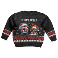 Aotearoa Six Seven Personalized Kid Ugly Christmas Sweater New Zealand Funny Christmas - Polynesian Pride