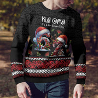 Aotearoa Six Seven Personalized Ugly Christmas Sweater New Zealand Funny Christmas - Polynesian Pride