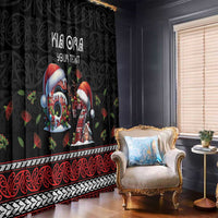Aotearoa Six Seven Personalized Window Curtain New Zealand Funny Christmas - Polynesian Pride