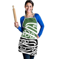 Green Fern New Zealand Kowhai Ngutukak Apron - Polynesian Pride