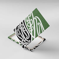 Green Fern New Zealand Kowhai Ngutukak Canvas Wall Art - Polynesian Pride