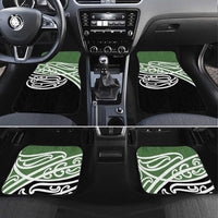 Green Fern New Zealand Kowhai Ngutukak Car Mats - Polynesian Pride