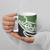 Green Fern New Zealand Kowhai Ngutukak Ceramic Mug - Polynesian Pride