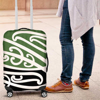 Green Fern New Zealand Kowhai Ngutukak Luggage Cover - Polynesian Pride