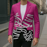All Pink New Zealand Kowhai Ngutukak Blazer - Polynesian Pride