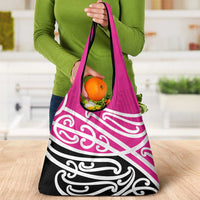 All Pink New Zealand Kowhai Ngutukak Grocery Bag - Polynesian Pride
