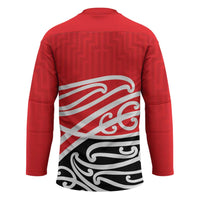 All Red New Zealand Kowhai Ngutukak Hockey Jersey - Polynesian Pride