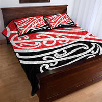 All Red New Zealand Kowhai Ngutukak Quilt Bed Set - Polynesian Pride