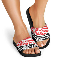 All Red New Zealand Kowhai Ngutukak Slide Sandals - Polynesian Pride