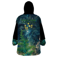 New Zealand Matariki Waipuna-a-rangi Wearable Blanket Hoodie He Roimata o Rangi