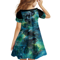 New Zealand Matariki Waiti Family Matching Puletasi and Hawaiian Shirt The Beginnings Of Life LT9 - Polynesian Pride